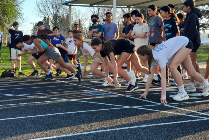 Girls' 100-meter Race