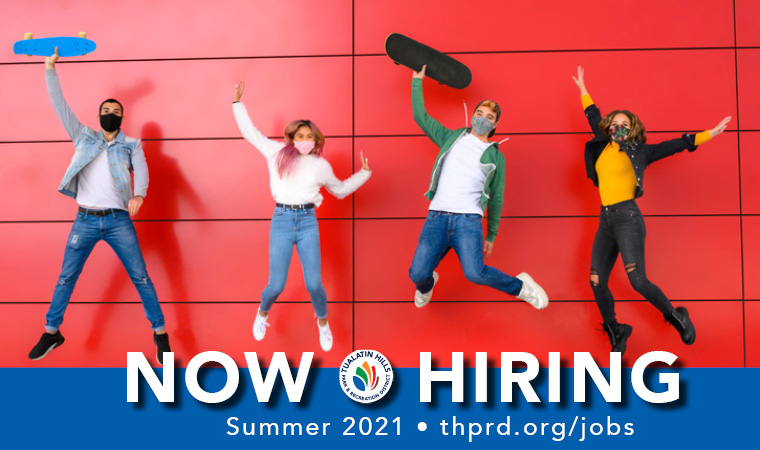 THPRD is Hiring for Summer!