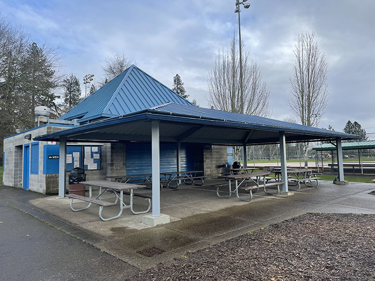 Howard M. Terpenning Recreation Complex Softball picnic area