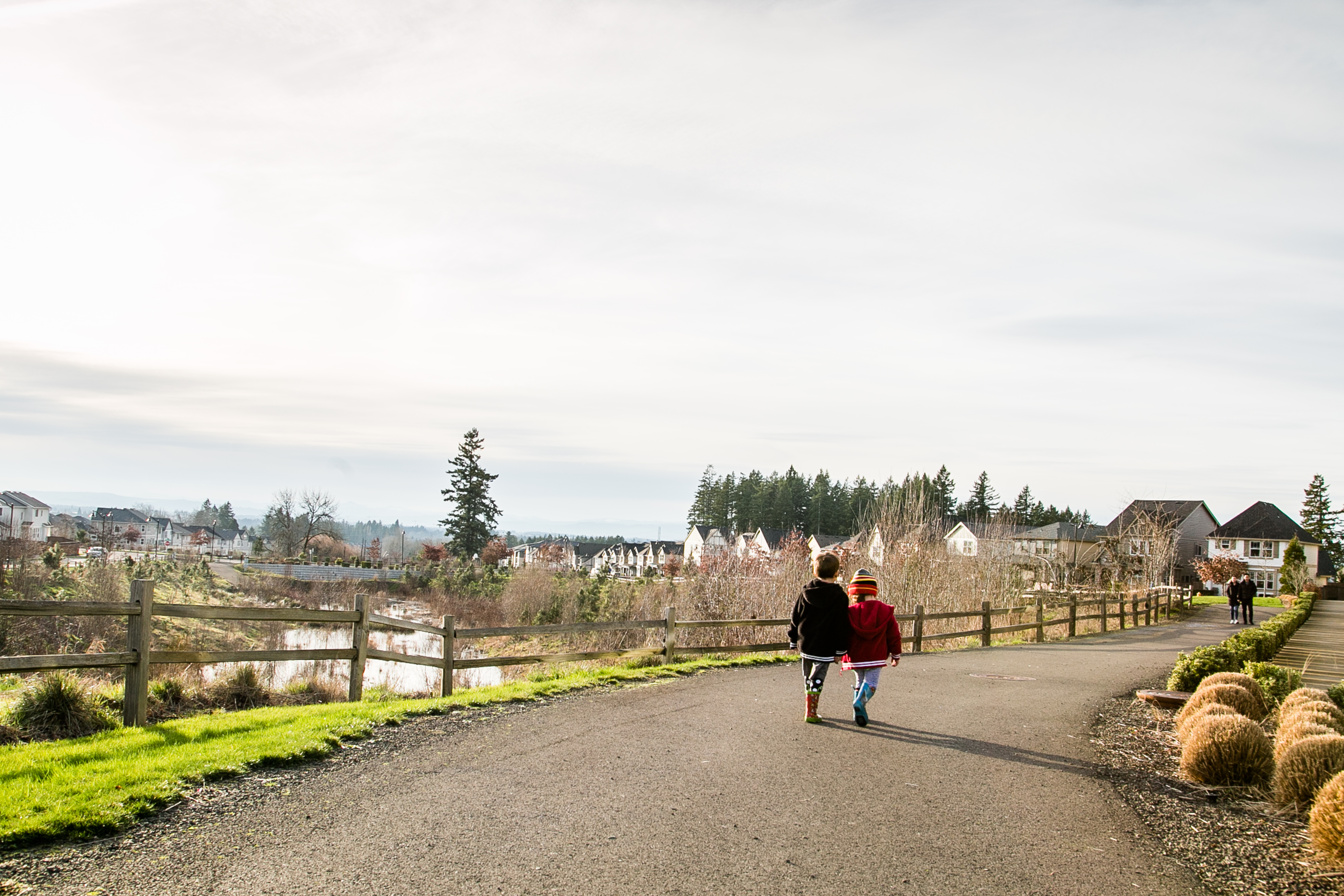 Bethany Creek wetland neighborhood trail