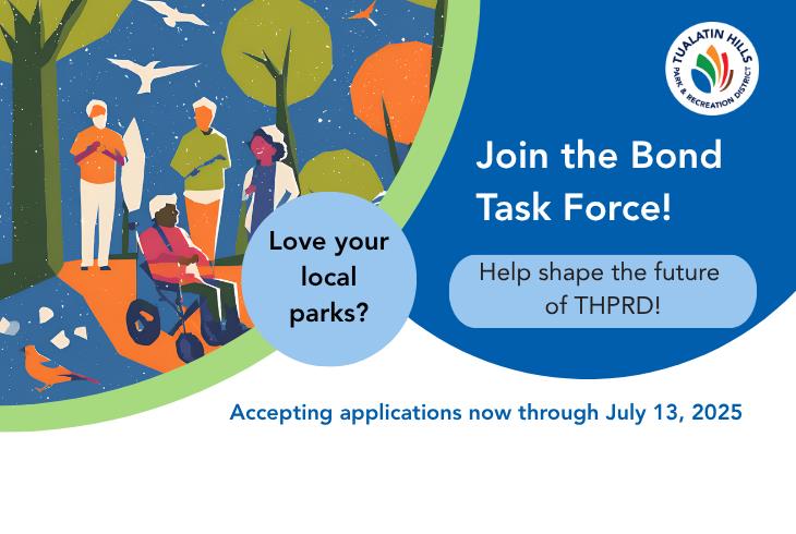 Love your local parks? - Join the Bond Task Force!
