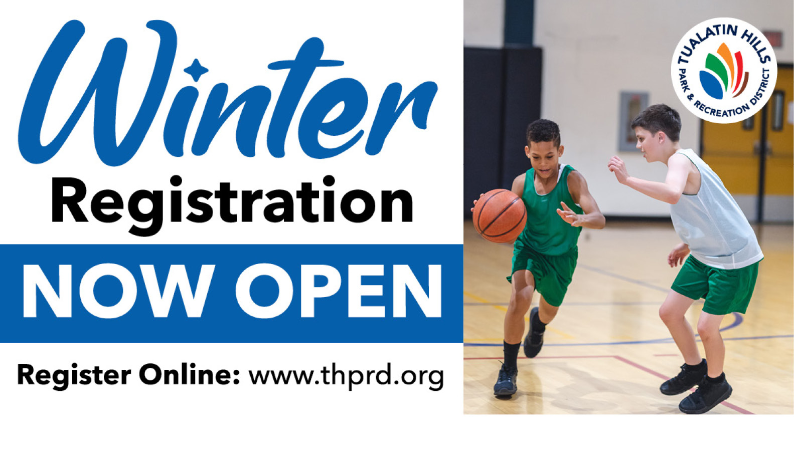 Winter Registration - Now Underway